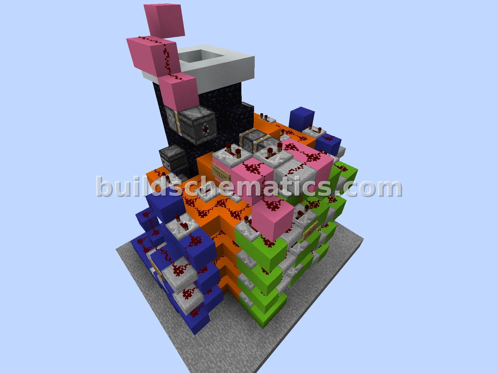 Simple Piston Elevator — view 3