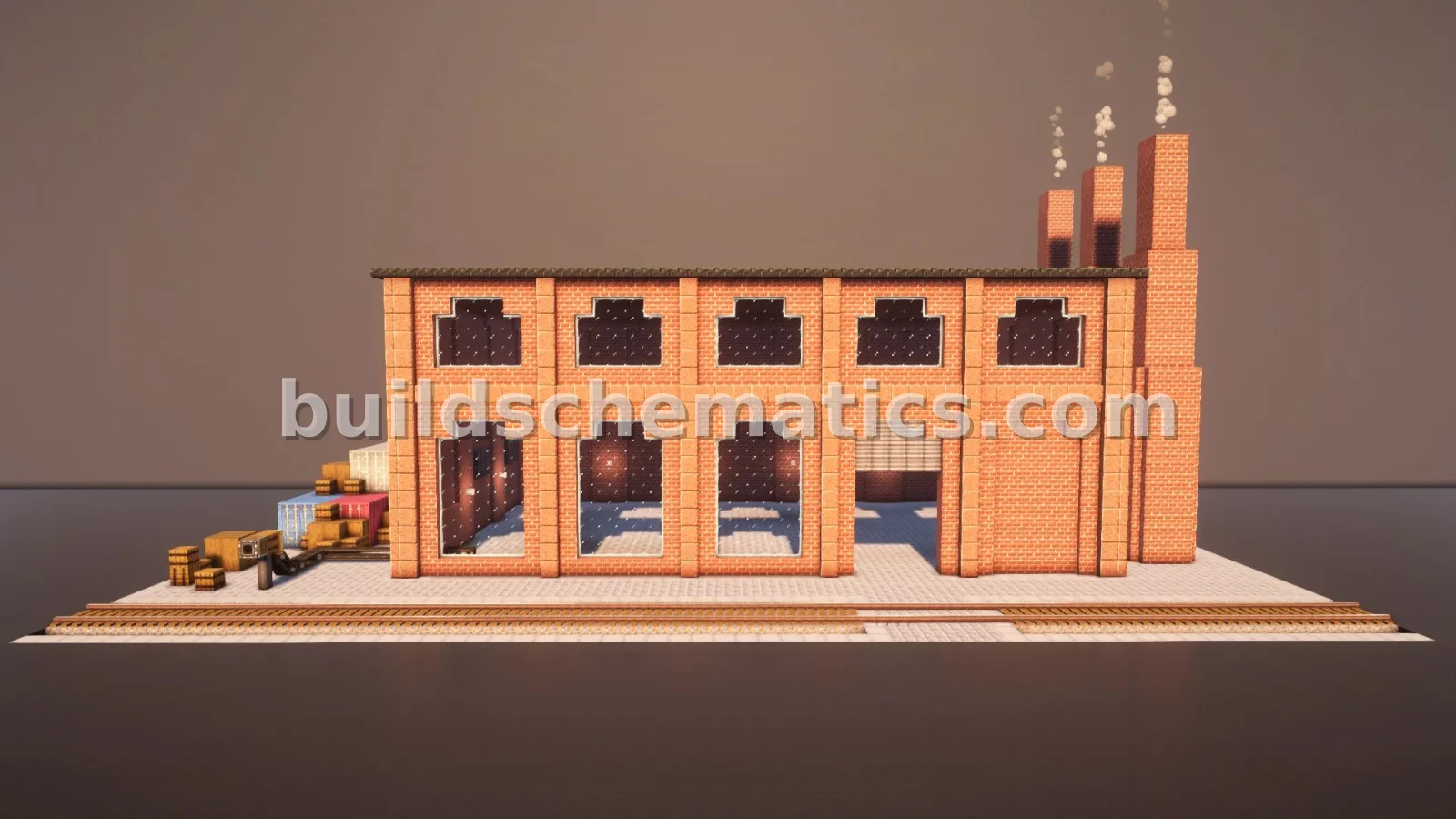 Red Brick Industrial Factory Building — view 2