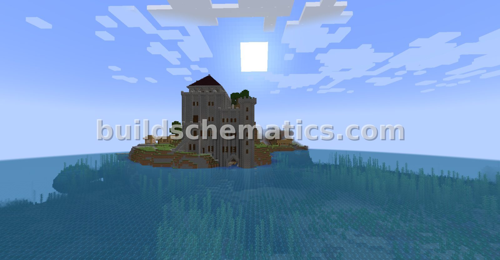 Ocean Island Castle Structure