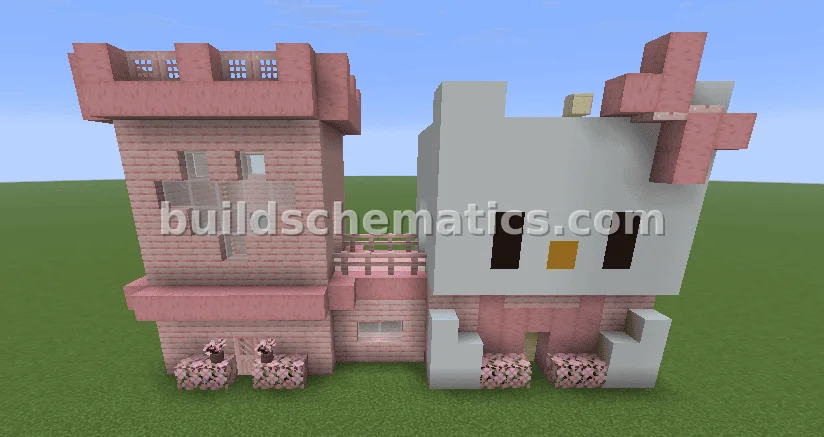 Cherry Blossom Hello Kitty House