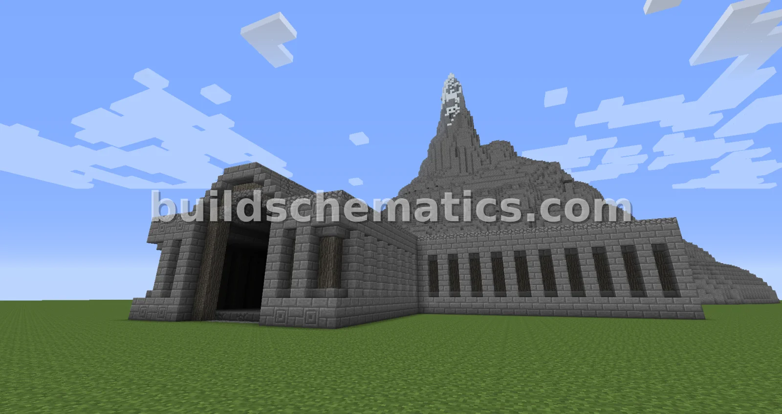 Medieval Town Hall Structure — view 3