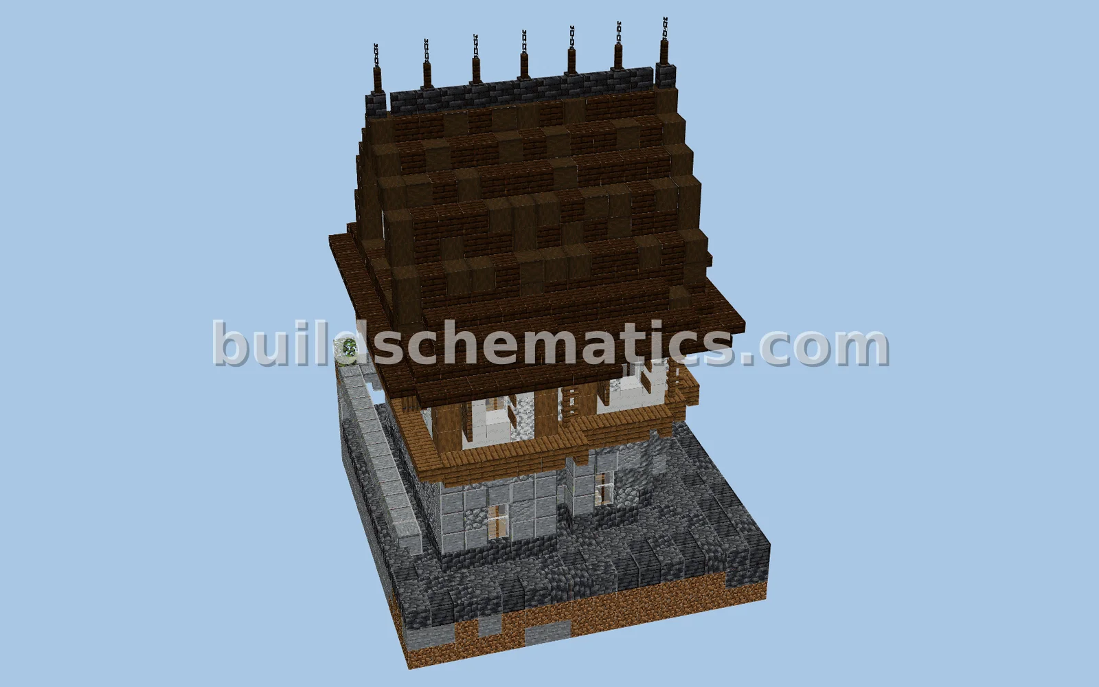 Vilethorn House: A Detailed Minecraft Structure