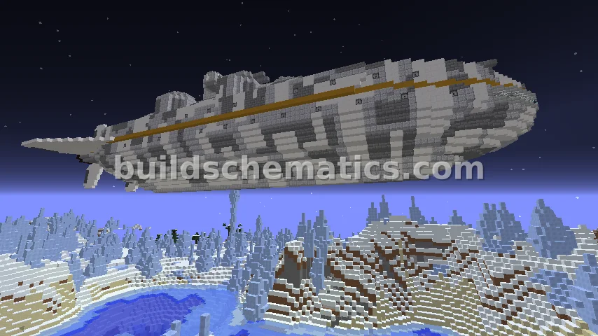 Stormcloud Class Winter Battleship — view 2