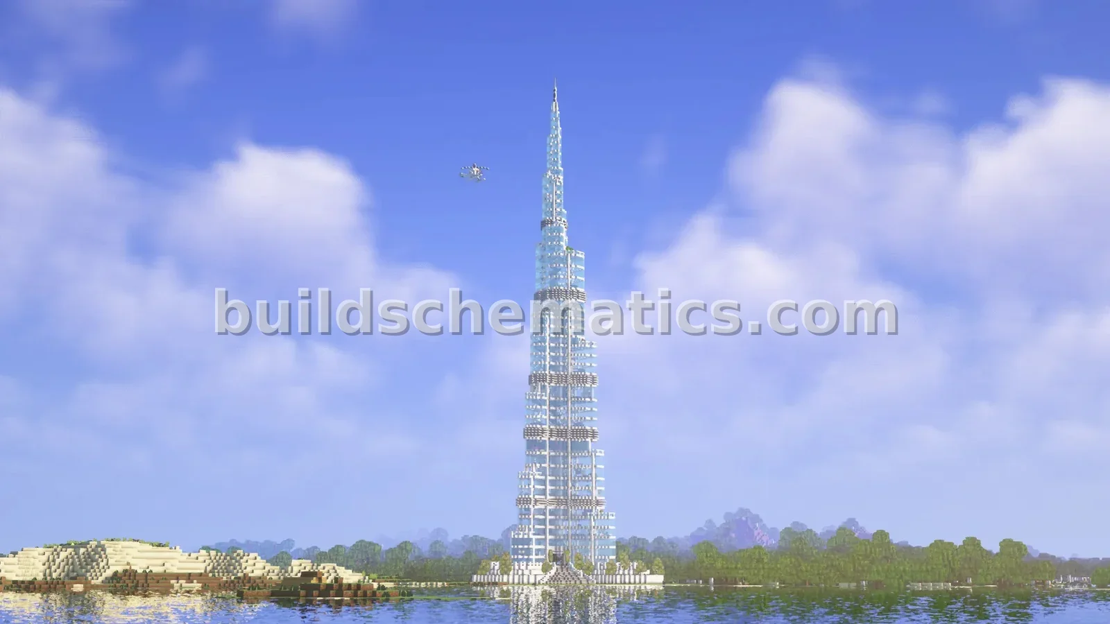 Burj Khalifa Skyscraper - Modern Tower