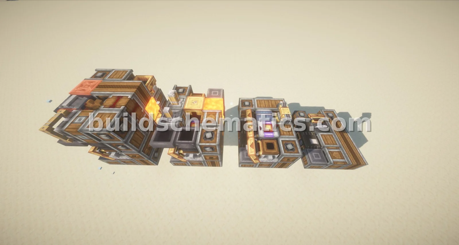 Compact Cobblestone Train Track Generator — view 3