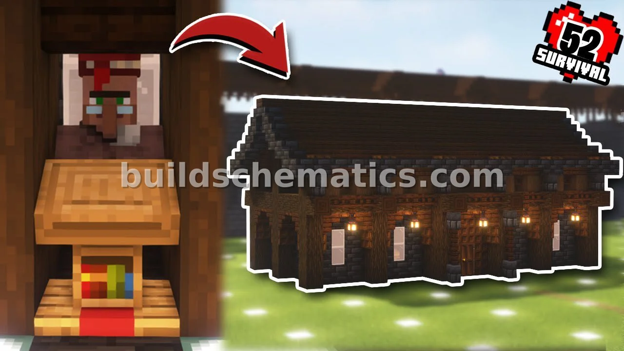 Dark Oak Deepslate Trading Hall