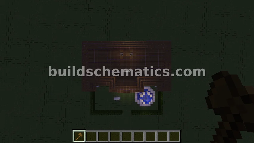 Large Minecraft House Design — view 3