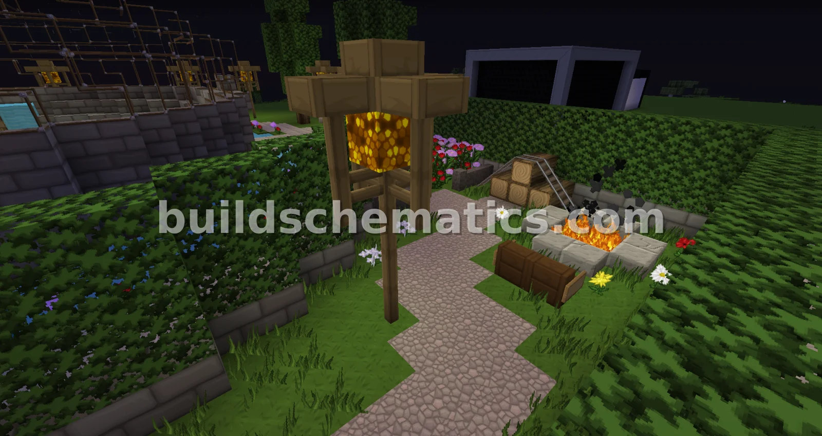 Small Wooden Lamp Decoration