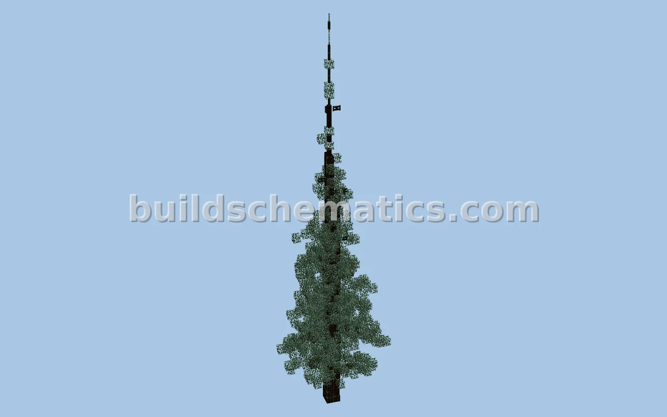 Giant Spruce Tree Structure