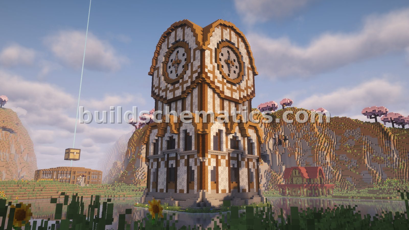 Clock Tower Mob Farm Structure