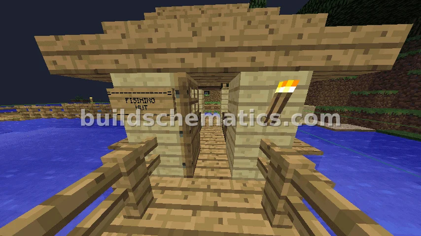 Small Japanese Fishing Hut — view 2