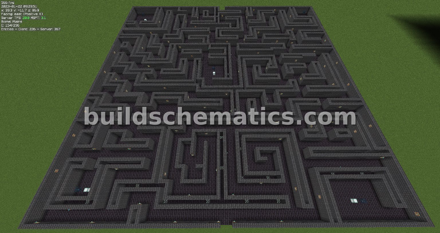 Redstone Dungeon Maze