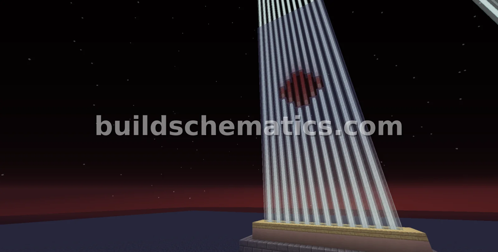 Japanese Beacon Flag Structure