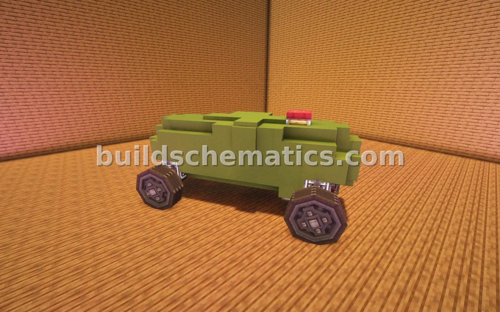 Green Concrete Car