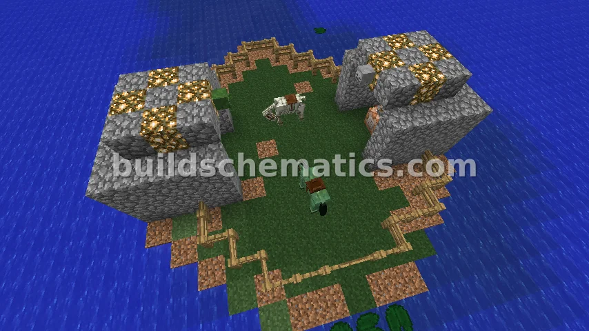 Undead Horse Island Redstone