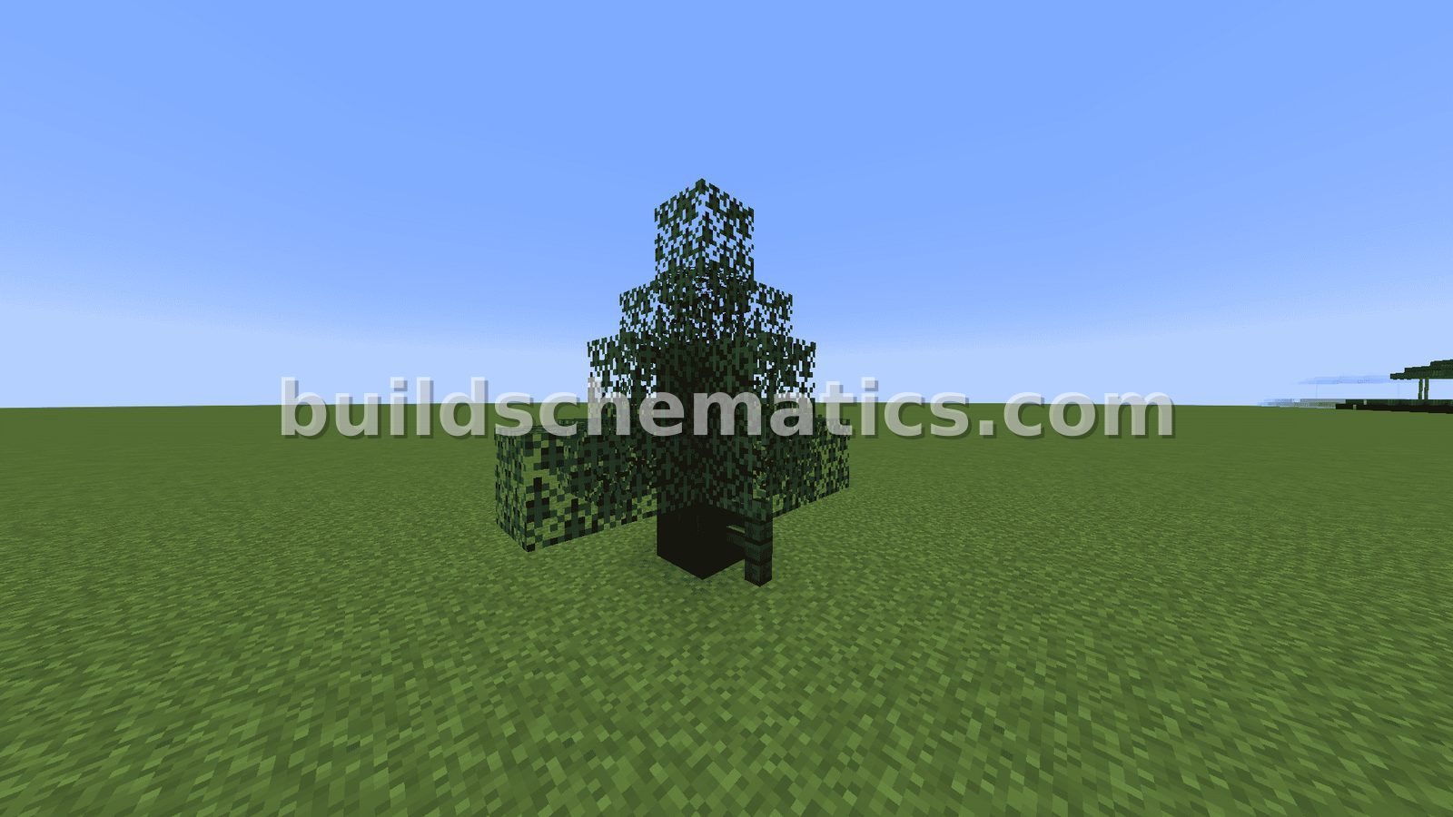 Custom Spruce Tree Design
