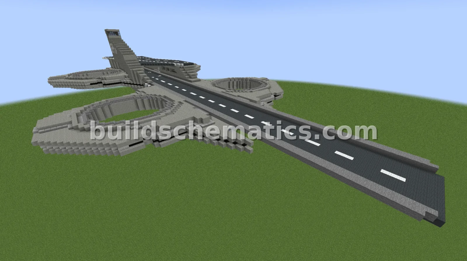 Marvel Helicarrier Structure — view 2