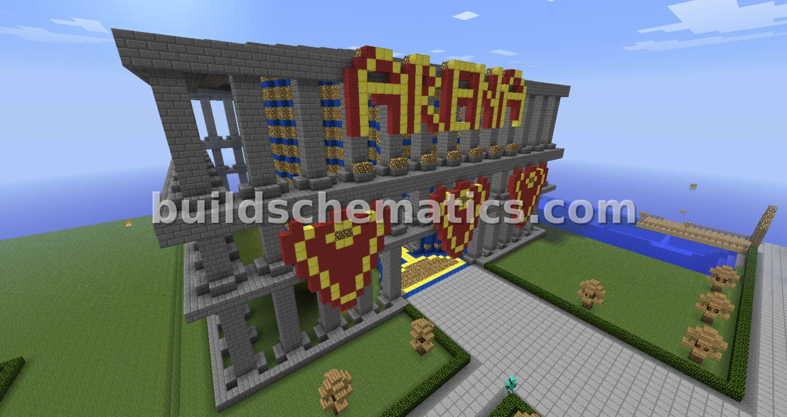 Medieval Arena for Two Combatants