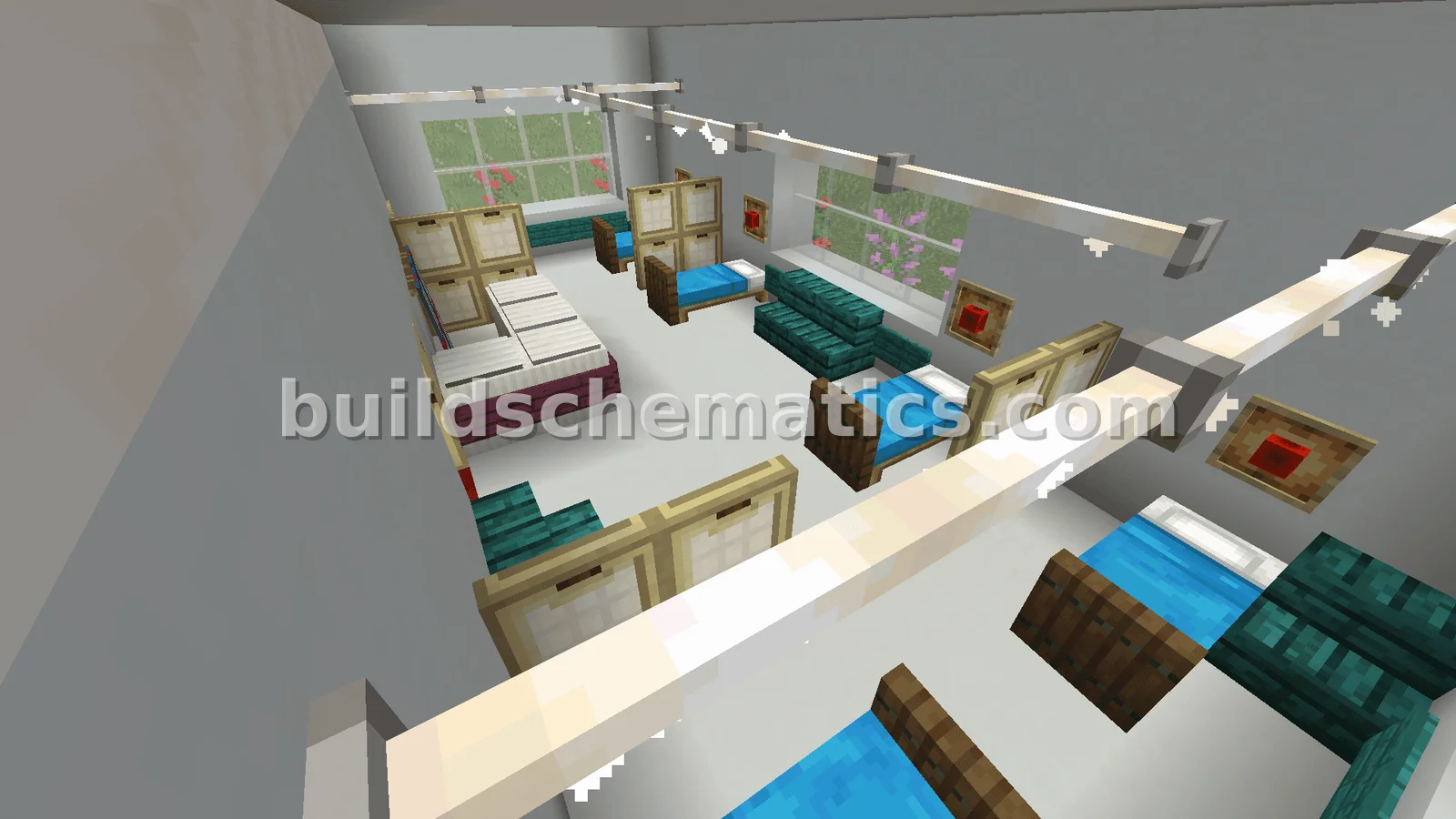 Minecrafty Town Medical Center Building — view 3