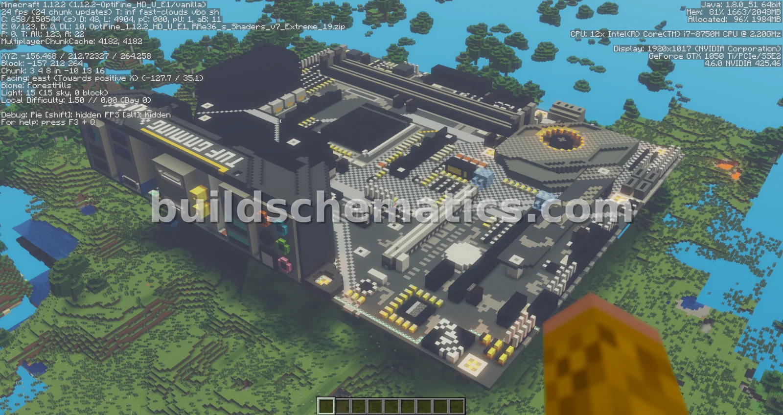 ASUS TUF X570 Motherboard Pixel Art