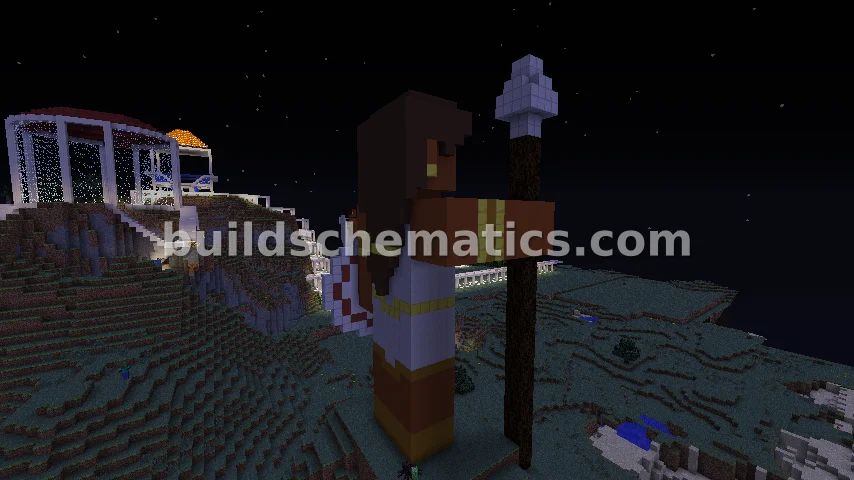 Apollo Oracle Statue — view 3