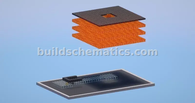 Gold Farm Schematic for Minecraft