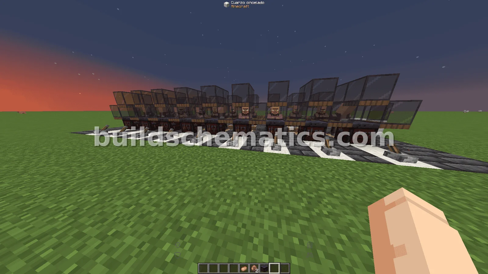 Trading Hall With Zombie Spawner
