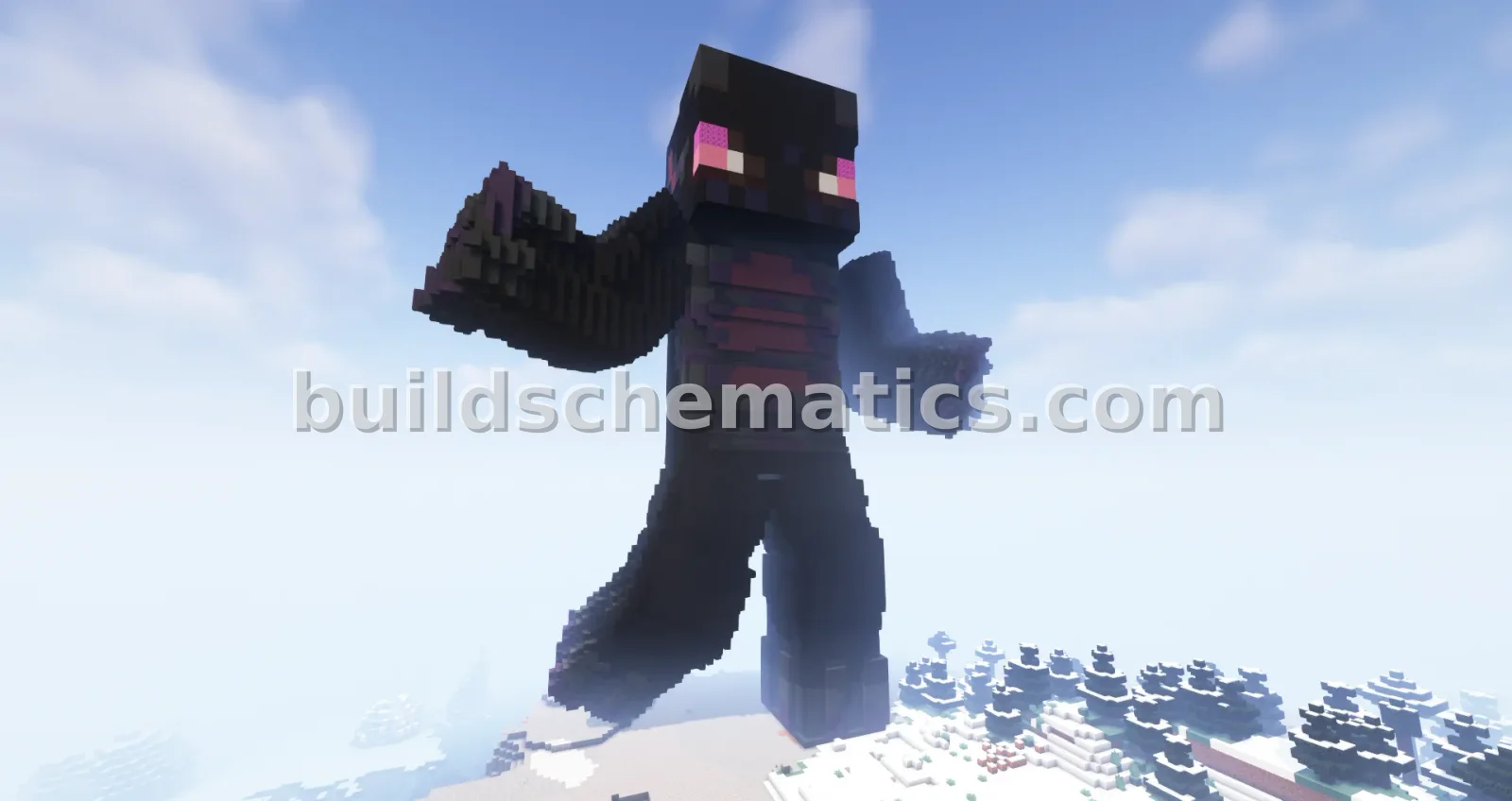 Minecraft Dragon Skin Statue - 120 Height