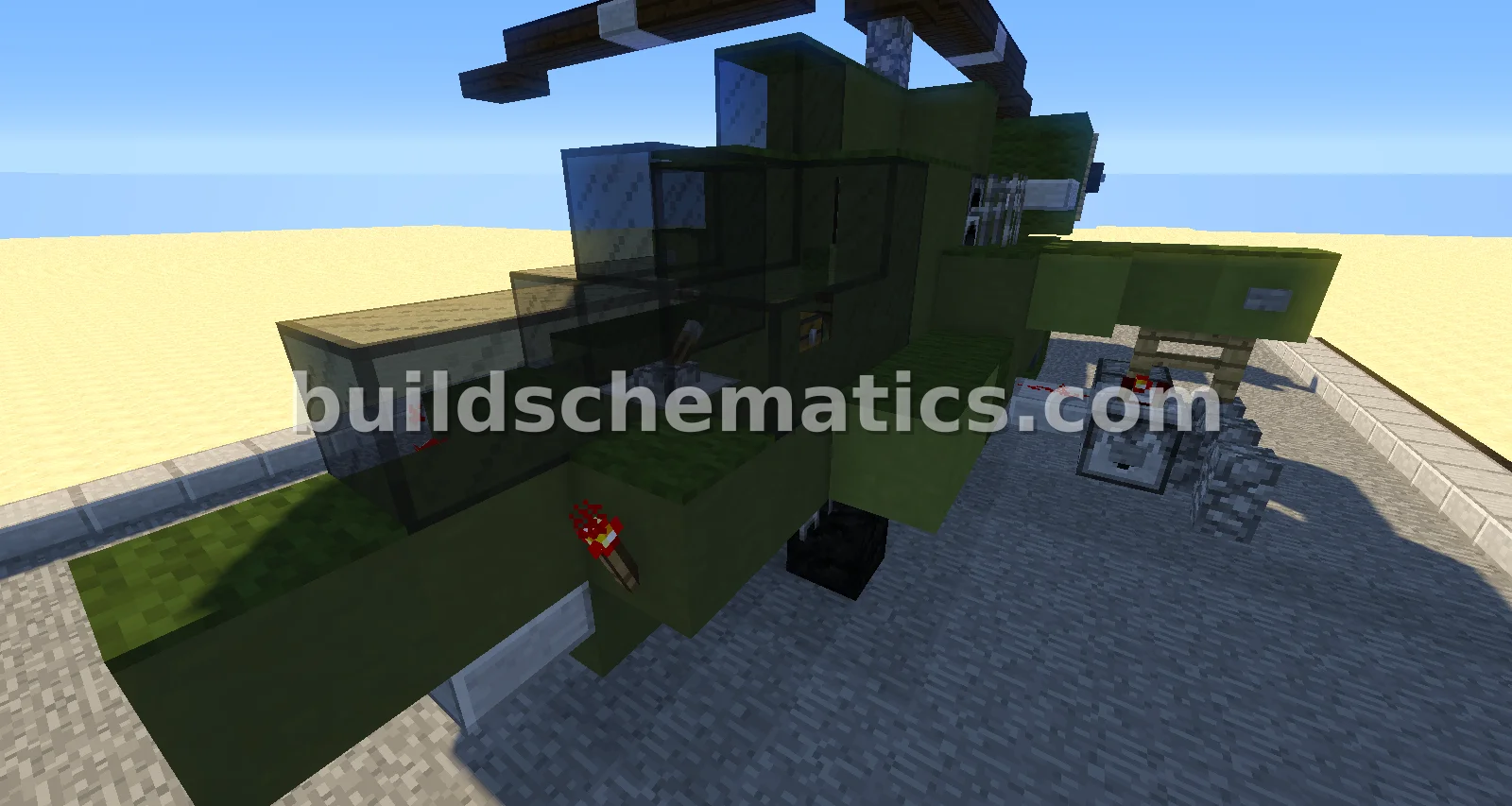 Apache Attack Helicopter — view 3
