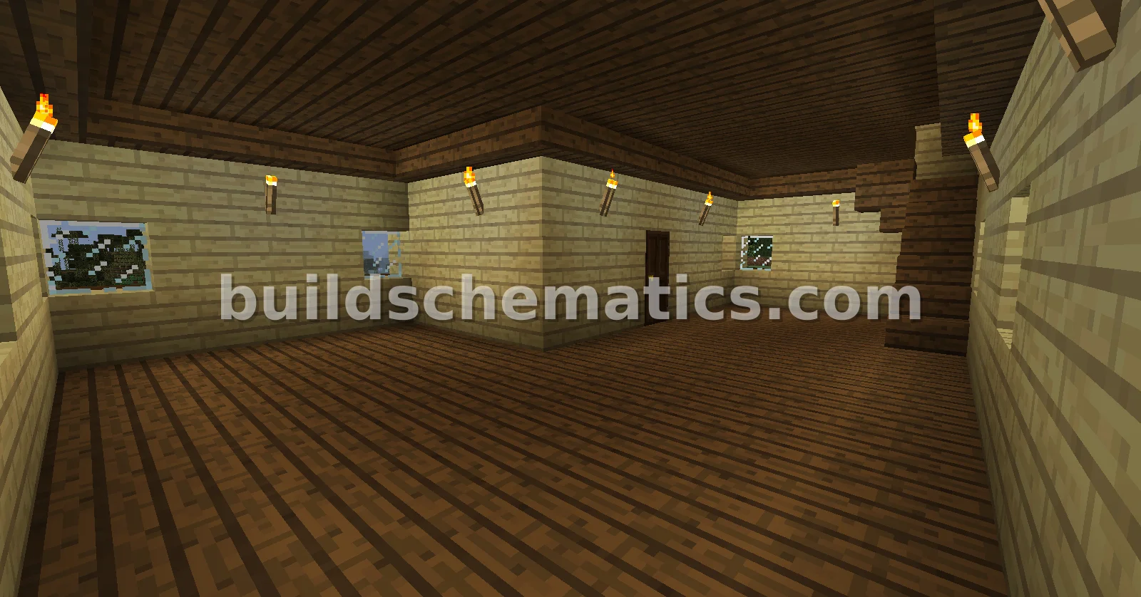 Simple Wooden House Exterior — view 3