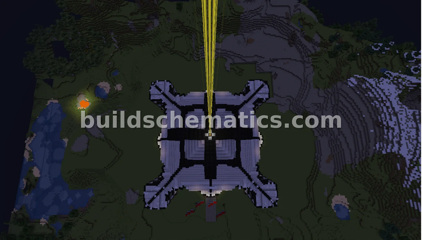 Octagonal Quartz Structure — view 2