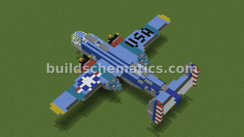 B-25 Bomber Aircraft Replica — view 4