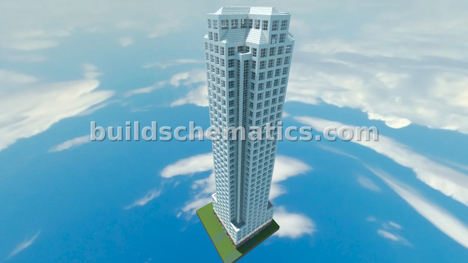 Modern Skyscraper Tower - 31 Floors