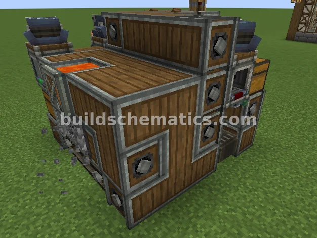 Compact Iron and Cobblestone Generator — view 3