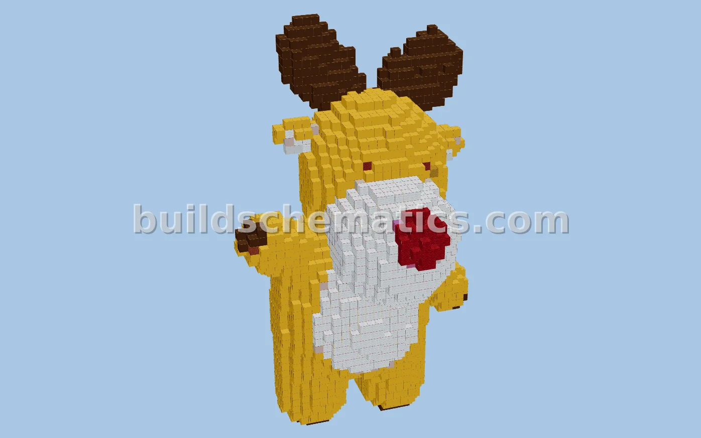 Deer51 Statue - Minecraft Deer Bye 2024 Collection