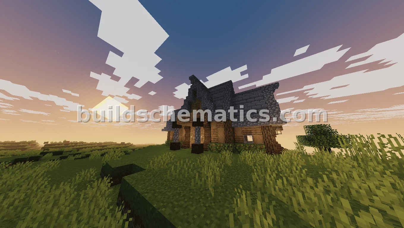 Rustic Medieval House with Balcony