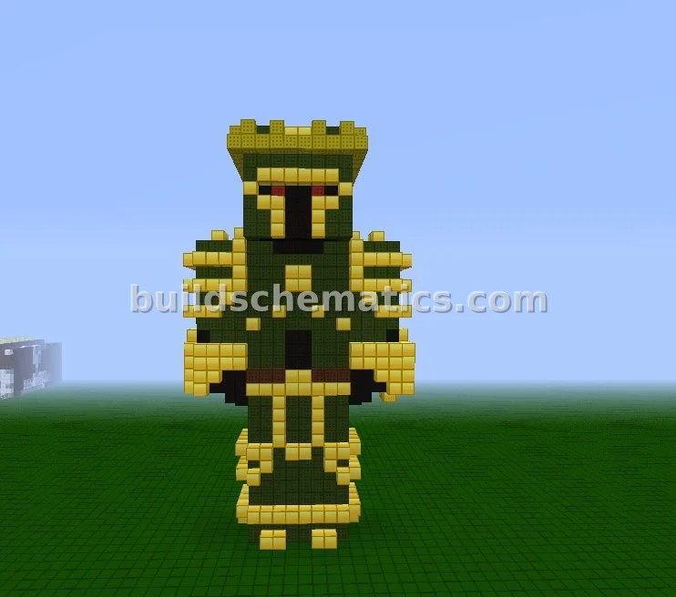Pixel Art Statue for BossModz8