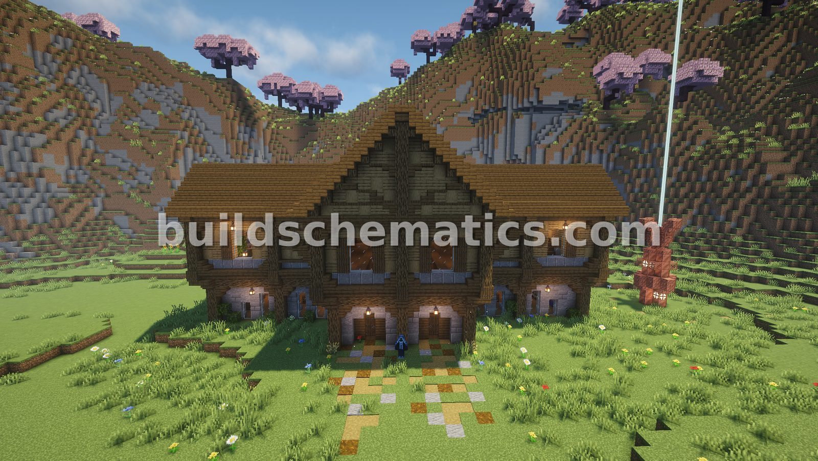 Classic Survival Medieval Home Schematic