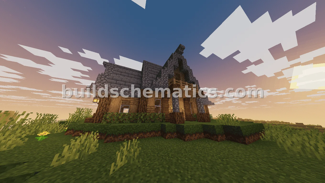 Rustic Medieval House with Balcony — view 4