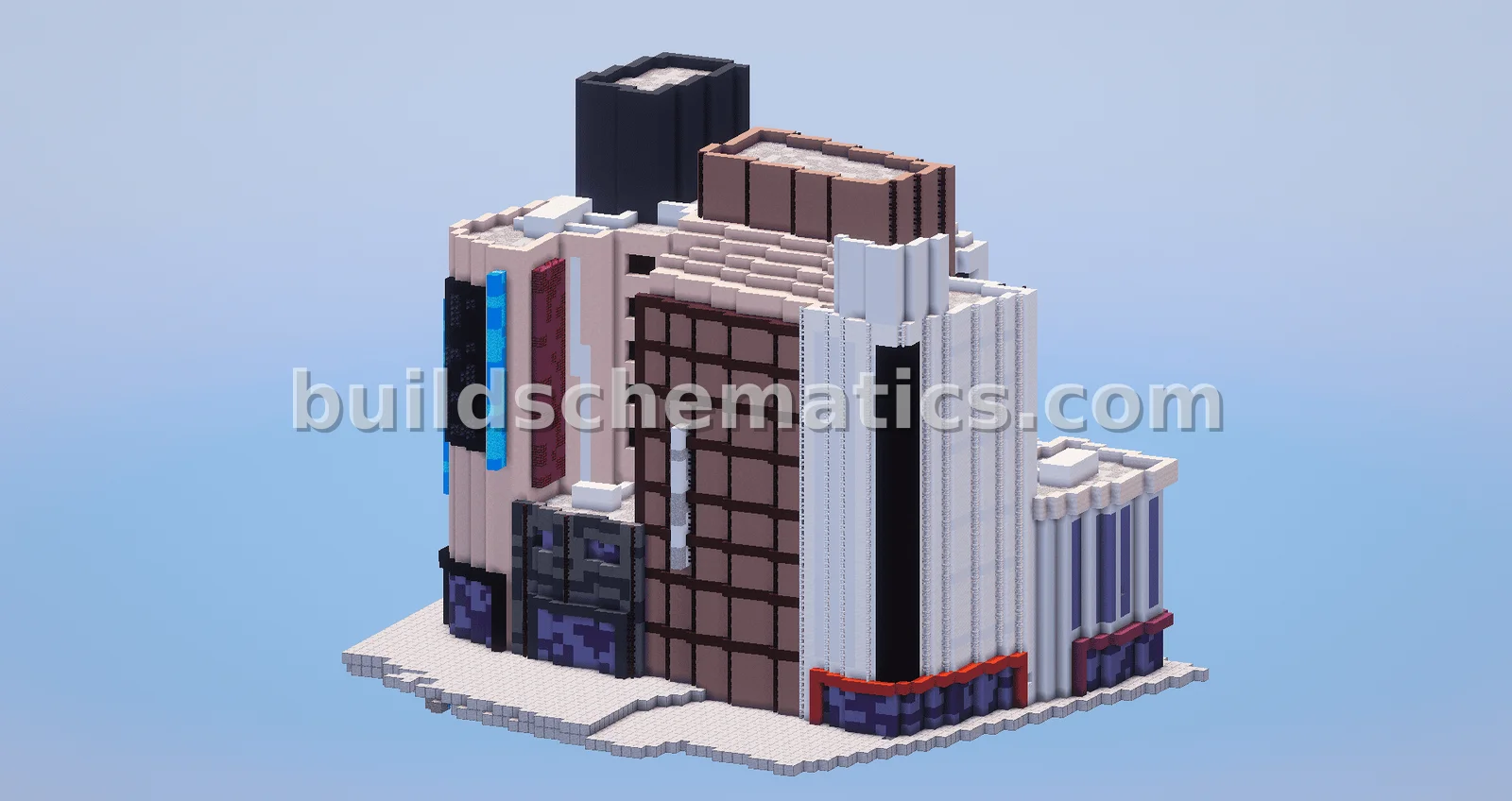 City Area Minecraft Build