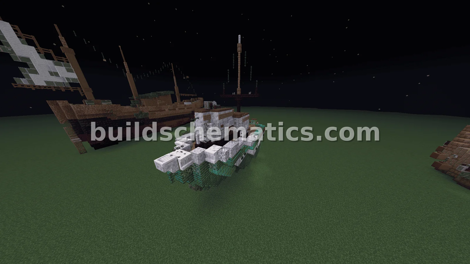 Medium Sized Ship Structure — view 2