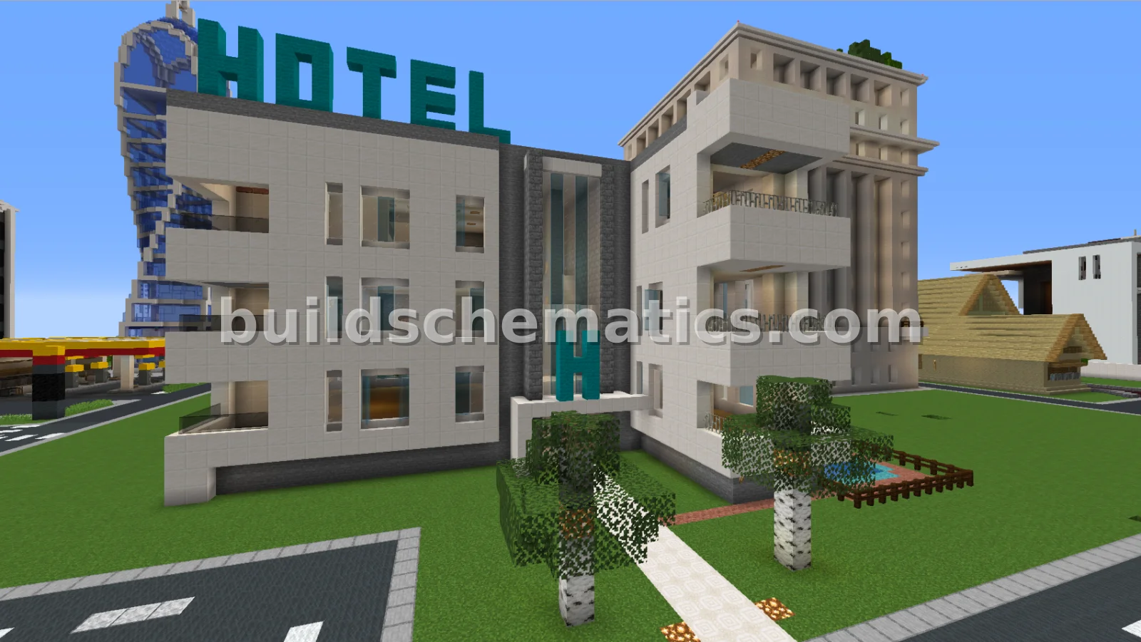 City Hotel With Penthouses