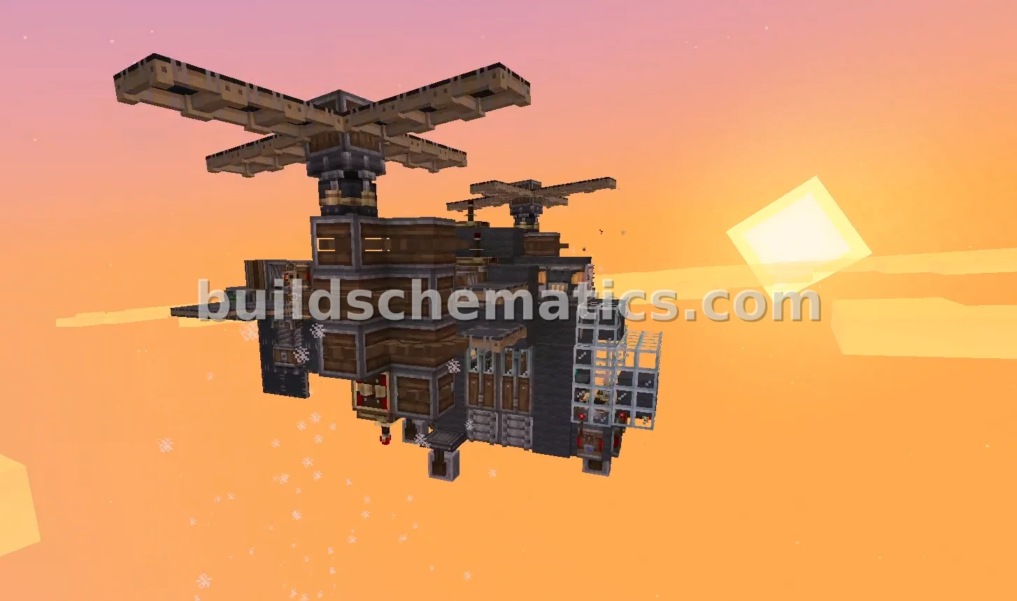 Vertibird Fallout 4 Inspired Aircraft — view 4