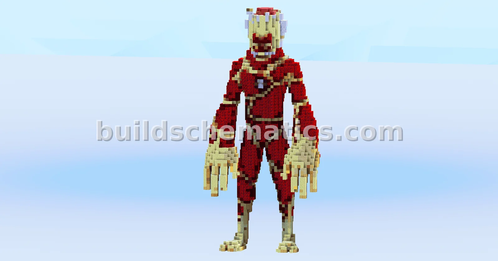 Heatblast Minecraft Build