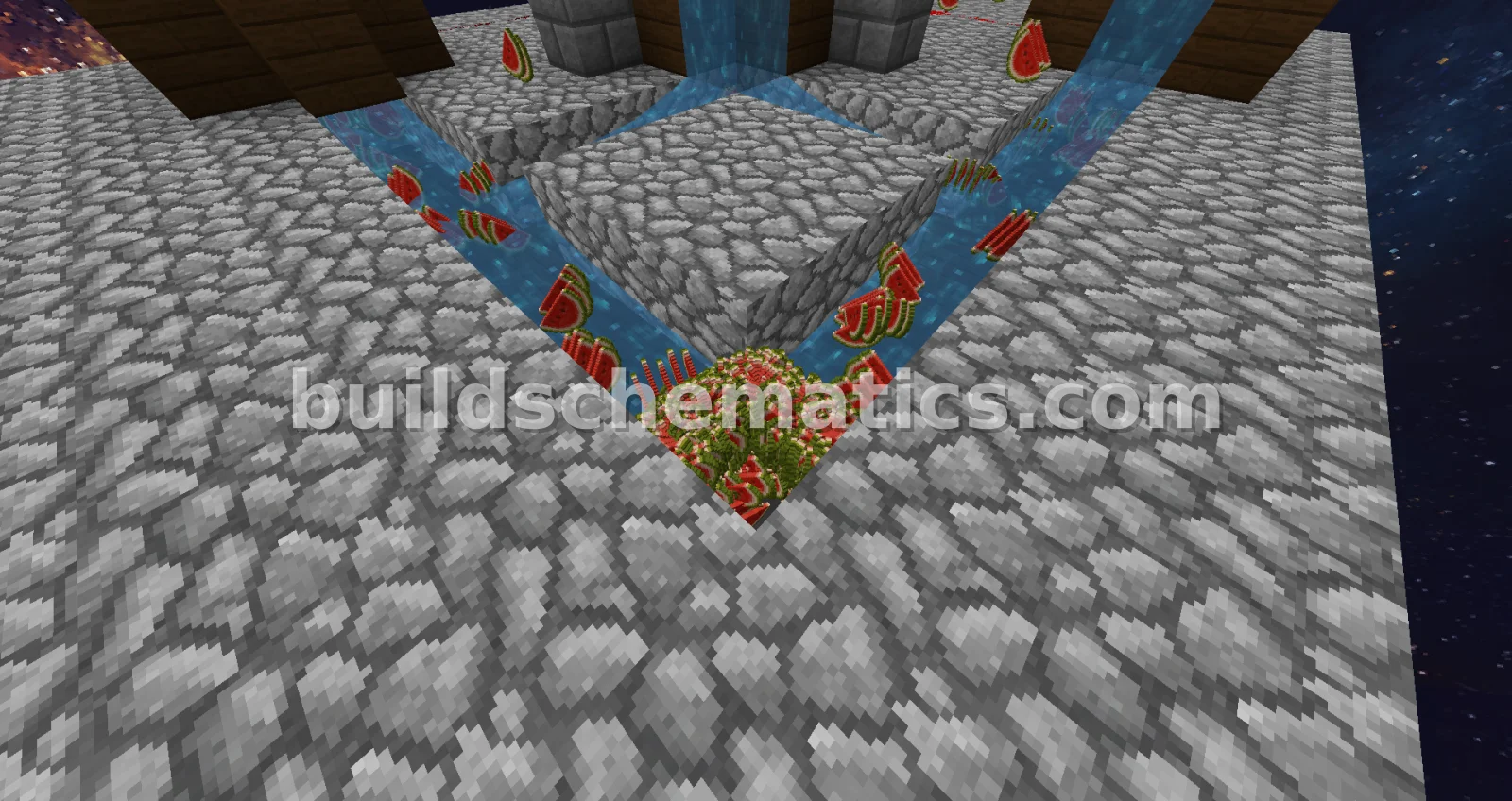 Skyblock Melon Farm — view 2