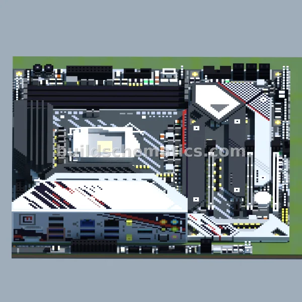 ASRock Z590 PG Velocita Motherboard — view 3