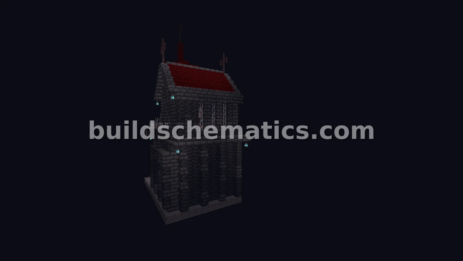 Gothic Medieval Tower House — view 2