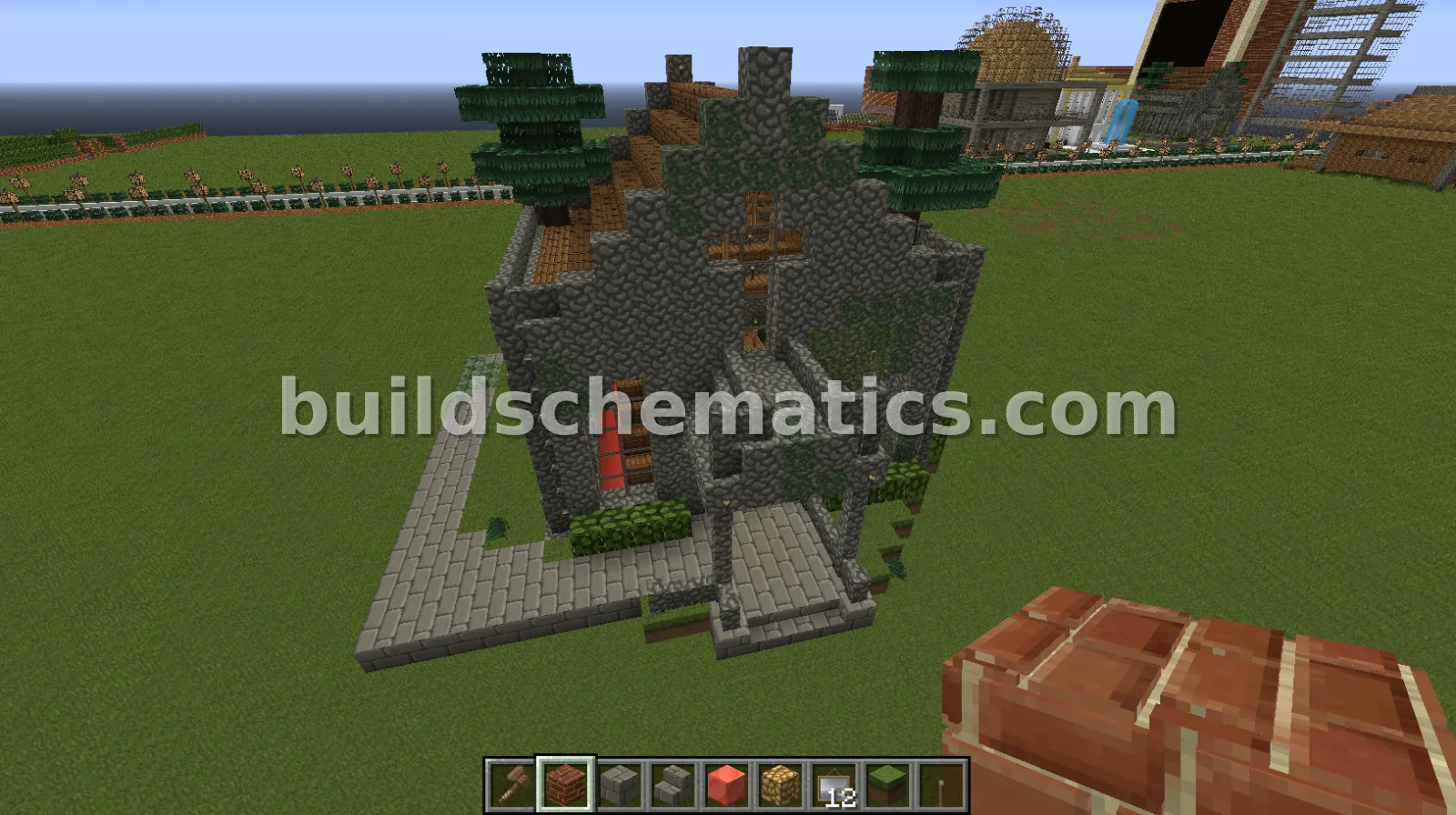 Rustic Overgrown Church — view 2