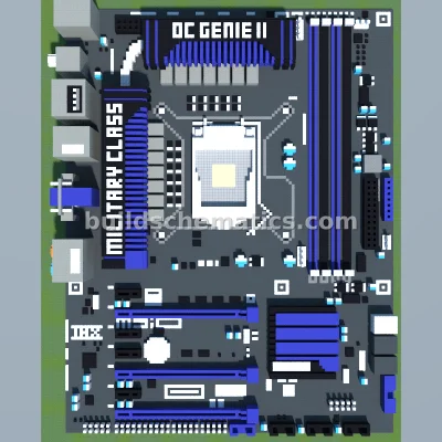 MSI Z77A-G45 Motherboard Replica — view 2