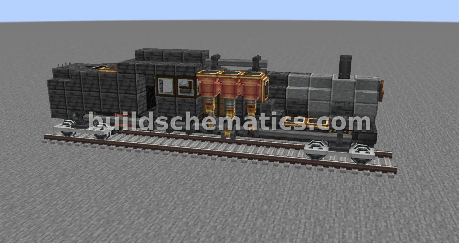 Shay Geared Steam Locomotive — view 2